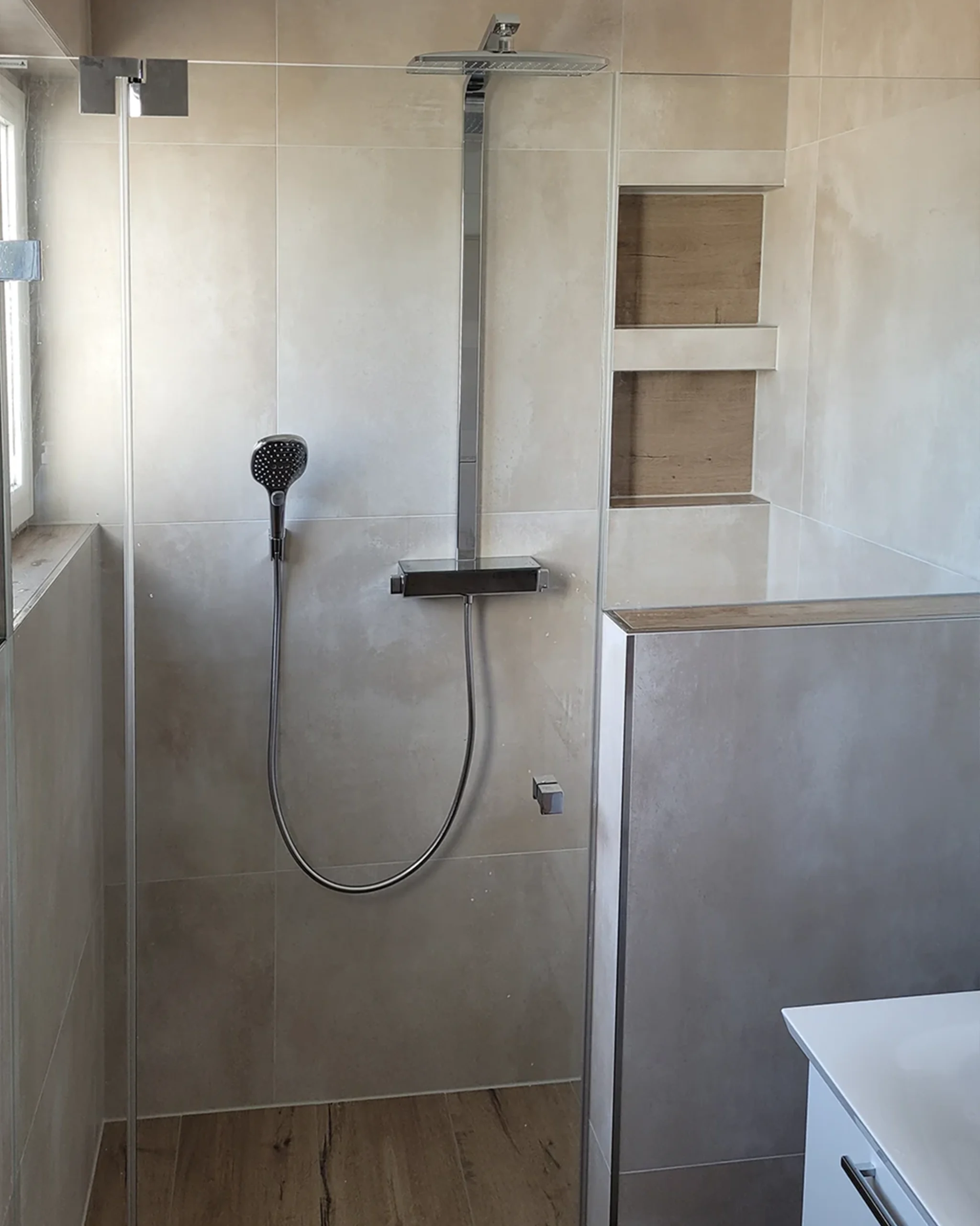 Referenzbild Glasdusche